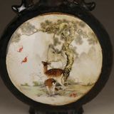  Bình gốm cổ sưu tầm dáng tròn  BKCECN-9353 