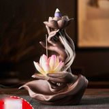  Bộ Xông Trầm Hương Gốm Sứ Giả Gỗ BKCECN-9423 