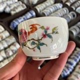  Chén Gốm Sứ Họa Tiết Cành Đào Tiên BKCECN-9498 