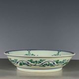  Đĩa Cảnh Gốm Sứ Họa Tiết Rồng Vẽ Màu BKCECN-9508 