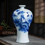  Bình Gốm Mai Bình Tích Lộc Men Trắng BKCECN-9527 