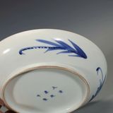  Đĩa Cảnh Gốm Sứ Men Lam BKCECN-9559 