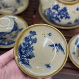  Bộ Ấm Chén Gốm Sứ Sơn Thủy Men Nâu BKCECN-9569 