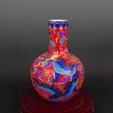  Bình Tráng Men Rồng Tỳ Bà Cao Cấp BKCECN-9571 