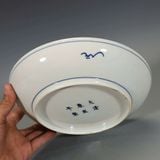  Đĩa Cảnh Gốm Sứ Vẽ Men Lam BKCECN-9600 