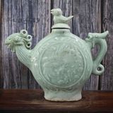  Ấm Gốm Cổ Men Ngọc BKCECN-9635 