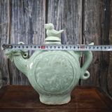  Ấm Gốm Cổ Men Ngọc BKCECN-9635 