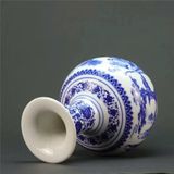  Bình Gốm Sứ Men Lam Cổ ĐiểnBKCECN-9641 