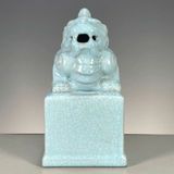  Ấn Gốm Sứ Men Rạn Xanh Ngọc Phong Thủy BKCECN-9681 