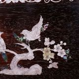  Khay Trà Gỗ Gụ Khảm Chim Hoa Cổ Điển BKCECN-9773 