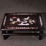  Khay Trà Gỗ Gụ Khảm Chim Hoa Cổ Điển BKCECN-9773 