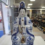  Tượng Quan Âm Gốm Sứ Cao Cấp BKCECN-9800 