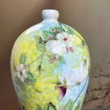  Bình Gốm Men Xưa Vẽ Cảnh Xuân Hòa Độc Đáo BKCECN-9837 