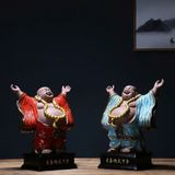  Tượng Di Lặc Ngênh Hỉ Gốm Decor BKCECN-9848 