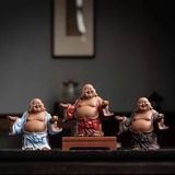  Bộ Tượng Phật Di Lặc Tài Lộc Bằng Gốm BKCECN-9849 