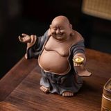  Bộ Tượng Phật Di Lặc Tài Lộc Bằng Gốm BKCECN-9849 