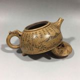  Ấm Trà Gốm Tam Túc Sưu Tầm BKCECN-9869 