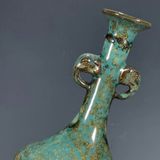  Bình Gốm Sứ Nhị Nhĩ Men Hỏa Biến BKCECN-9875 