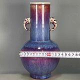  Bình Gốm Sưu Tầm Men Hỏa Biến Tai Voi BKCECN-9879 