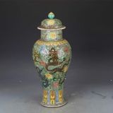  Hũ Tam thái Long Văn Xuyên Hoa sưu tầm BKCECN-9901 