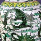  Bình gốm Ngũ Long vờn mây sưu tầm BKCECN-9926 