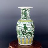  Bình gốm Ngũ Long vờn mây sưu tầm BKCECN-9926 