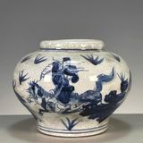  Bình Gốm Men Rạn Vẽ Tay Nung Củi Cao Cấp BKCECN-9968 