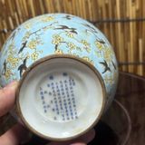  Bình Hoa Chim Sưu Tầm Men Xanh Lành Nguyên BKCECN-9974 