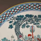  Đĩa Gốm Thưởng Sưu Tầm Vẽ Tay Điển Tích BKCECN-9994 