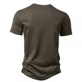  Áo Thun Nam Polo Cổ Henley Tay Ngắn BKFACN-9298 