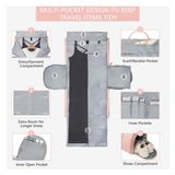  Túi Du Lịch Màu Hồng 2 Trong 1 BKFACN-9302 
