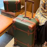  Vali Kéo Nữ Màu Hồng Vintage BKFACN-9326 