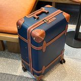  Vali Kéo Nữ Màu Hồng Vintage BKFACN-9326 