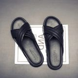  Dép Da Nam Cao Cấp BKFACN-9327 