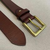  Thắt Lưng Da Nam Màu Nâu Cao Cấp BKFACN-9337 