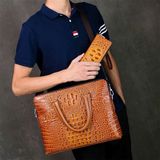  Cặp Sách Da Cá Sấu Thật BKFACN-9345 