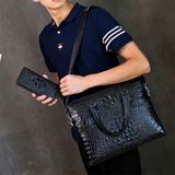  Cặp Sách Da Cá Sấu Thật BKFACN-9345 