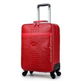  Va Li Kéo Da Cá Sấu Doanh Nhân Cao Cấp 20 Inch BKFACN-9349 