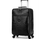  Va Li Kéo Da Cá Sấu Doanh Nhân Cao Cấp 20 Inch BKFACN-9349 