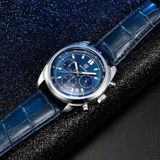  Đồng Hồ Nam Dây Da Thật BKFACN-9358 