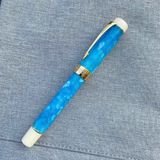  Bút Máy Resin Vân Đá Nét Thanh Đậm Quà Tặng Cao Cấp BKFAVN-9399 