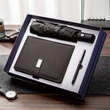  Set Quà Tặng Doanh Nghiệp Sổ Da, Bút Ký Và Ô Che Nắng BKFAVN-9423 