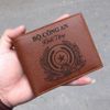  Ví Nam Da Thật Khắc Logo Bộ Công An BKFAVN-9428 