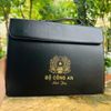 Cặp Sách Da Công Sở In Logo Bộ Công An Kính Tặng BKFAVN-9430