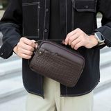  Ví Cầm Tay Nam Da Cao Cấp Họa Tiết Vân Cá Sấu  BKFAVN-9432 