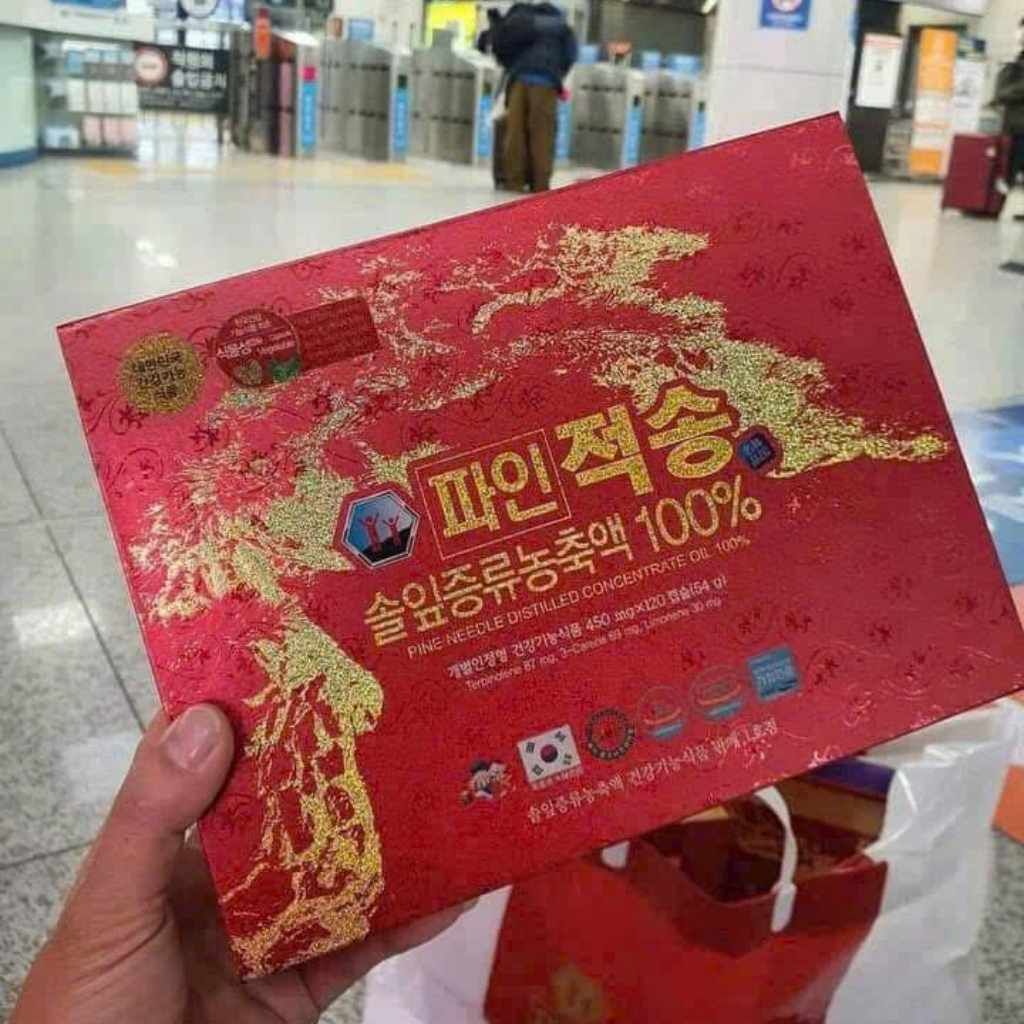  Tinh Dầu Thông Đỏ Chính Phủ Pine Joek Song BKHEKR-9206 