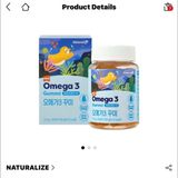  Kẹo Dẻo Bổ Sung Omega 3 Cho Bé Chính Hãng Hàn Quốc BKHEKR-9413 