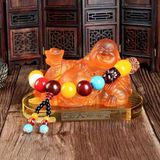  Tượng Di Lặc Hổ Phách Xe Hơi BKHFCN-9006 