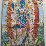  Tranh Phật Thêu Kim Sa Gấm Cao Cấp Trang Nghiêm BKHFCN-9008 