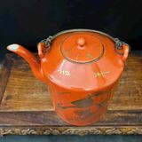  Ấm Tích Cổ Vẽ Vàng Tàu Xưa Sưu Tầm Độc Lạ BKHFCN-9013 